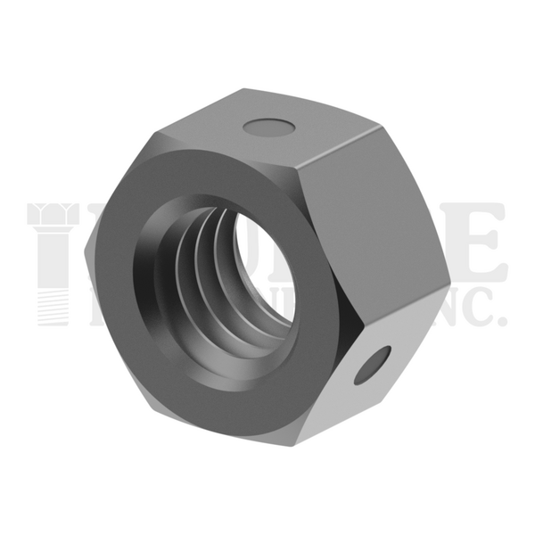 311025CZ4 1/4-20   TWO WAY LOCK NUT BLACK ZINC